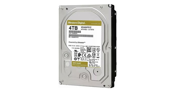 Wd gold SATA 4 TB