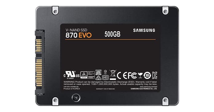 Samsung SSD EVO 500 GB